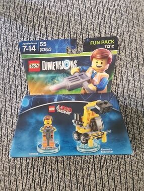 LEGO Yellow Emmet Excavator Fun Pack - LEGO Dimensions